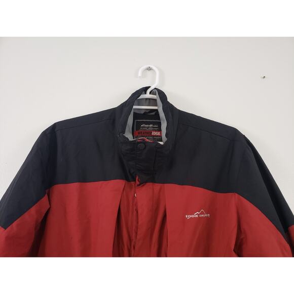 (N5) Eddie Bauer Weather Edge Mens Jacket Size XL Insulated Waterproof Outdoor - Picture 2 of 12